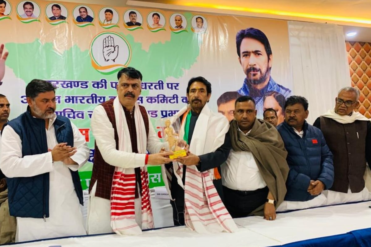 Jharkhand Congress in-charge Ghulam Ahmed Mir filled the workers with enthusiasm, gave this mantra regarding 2024 elections