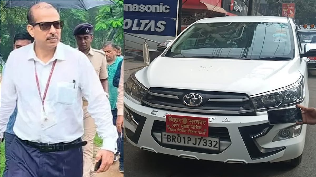 KK Pathak, who terrorizes the babus of Bihar, travels in Toyota's 'Dabangg' car.