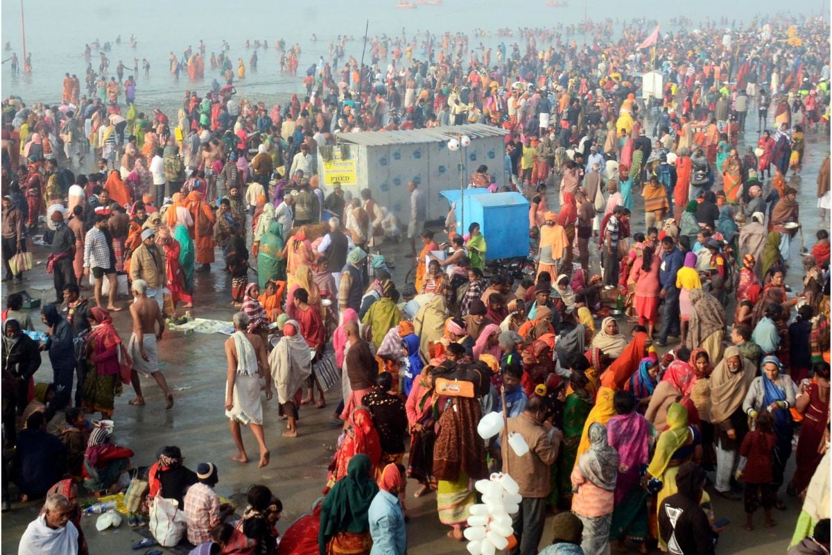 Makar Sankranti: Many people take a dip in Gangasagar not for virtue, but for their stomach too.