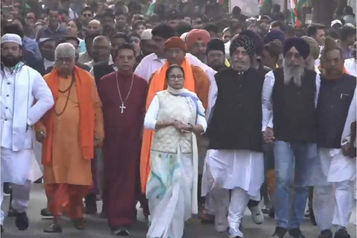 Mamata Banerjee: Mamata Banerjee launches Sadbhavna rally in Kolkata