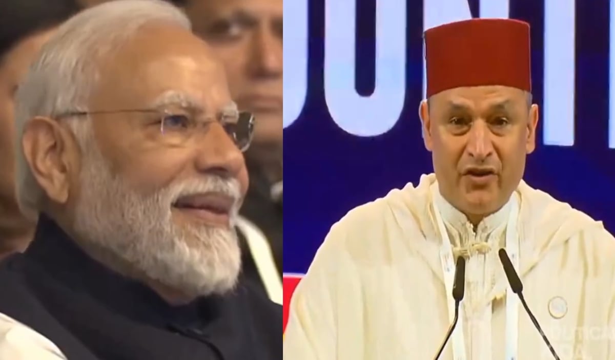 Moroccan Minister Riad Mezzour called PM Modi 'Prime Minister of Bharat', 'India', discussion started on India