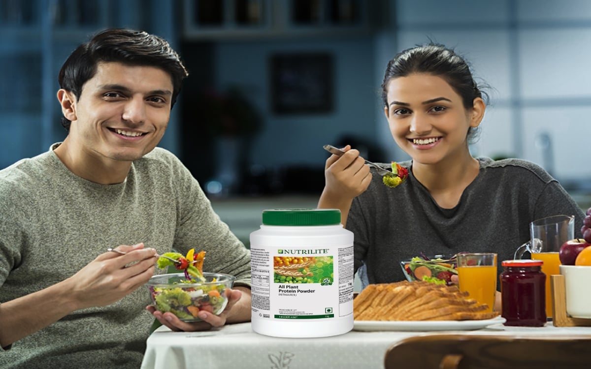 Nutrilite All Plant Protein Powder is the power bank of body energy, recharge daily