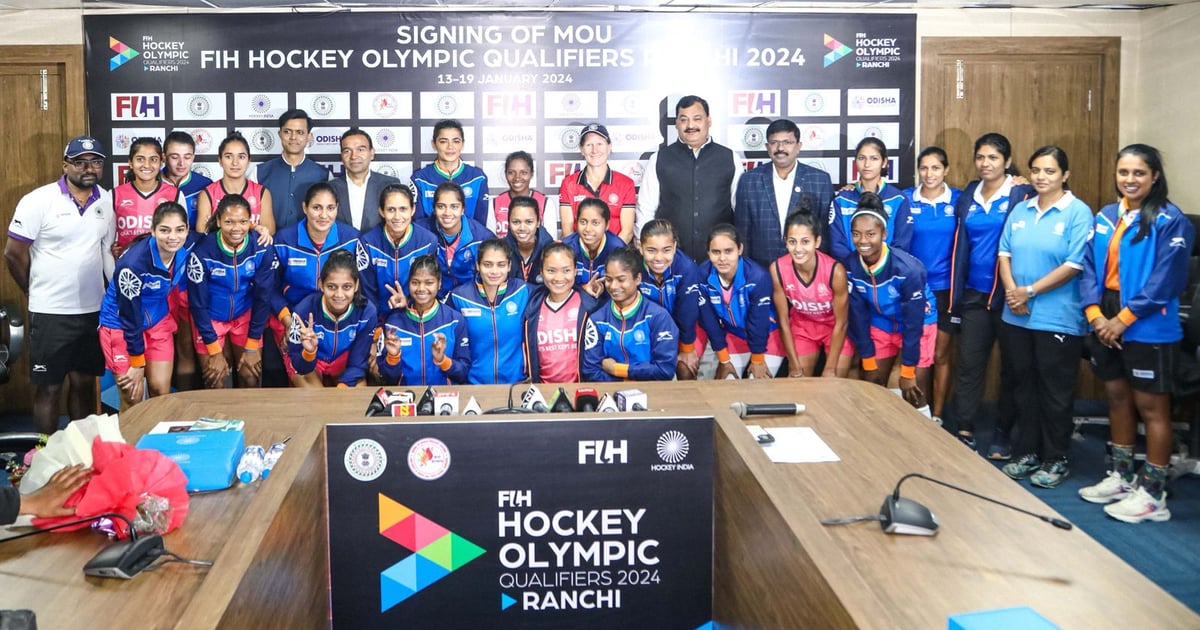 Ranchi is ready to host FIH Hockey Olympic Qualifier, spectators will get free entry.