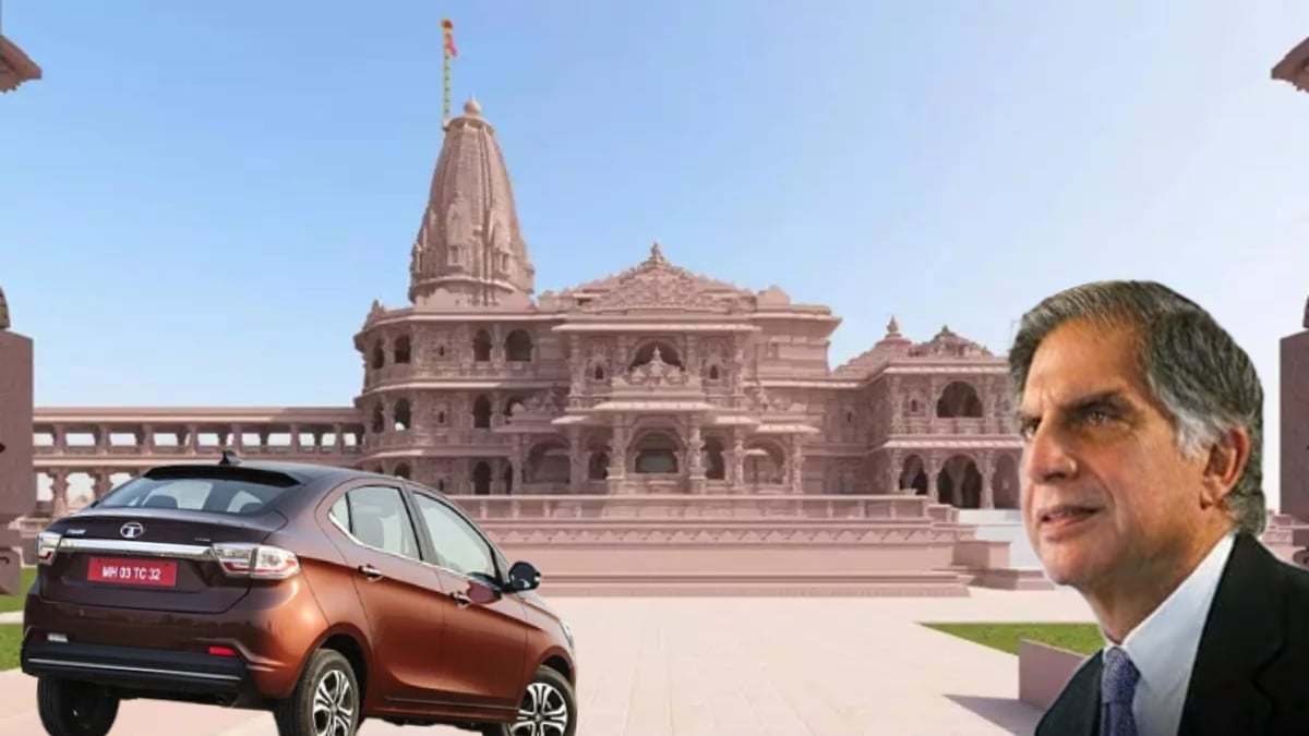Ratan Tata did good to Ram devotees, gleaming new EV car will be available at Ayodhya Cantt station