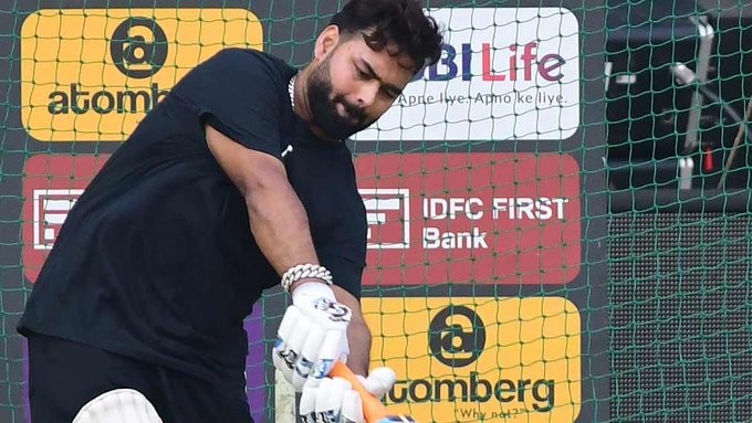 Rishabh Pant is preparing to enter Team India, sweated profusely in the nets