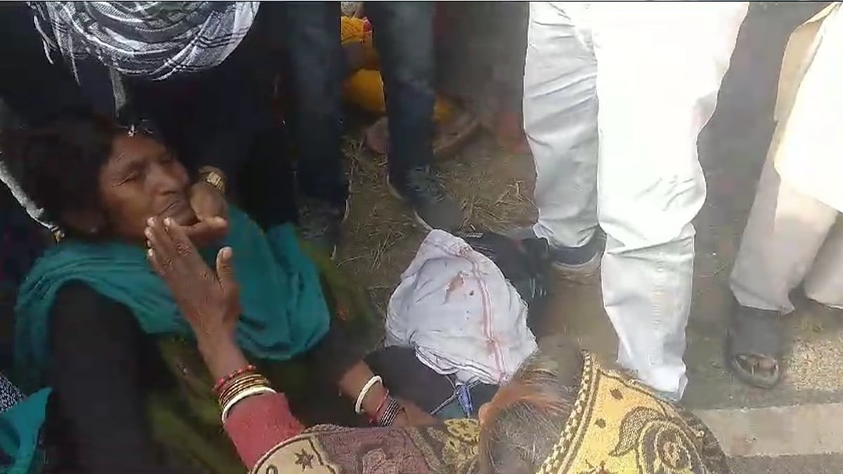 Road accident in Bihar: Husband dies, wife seriously injured in road accident in Gaya