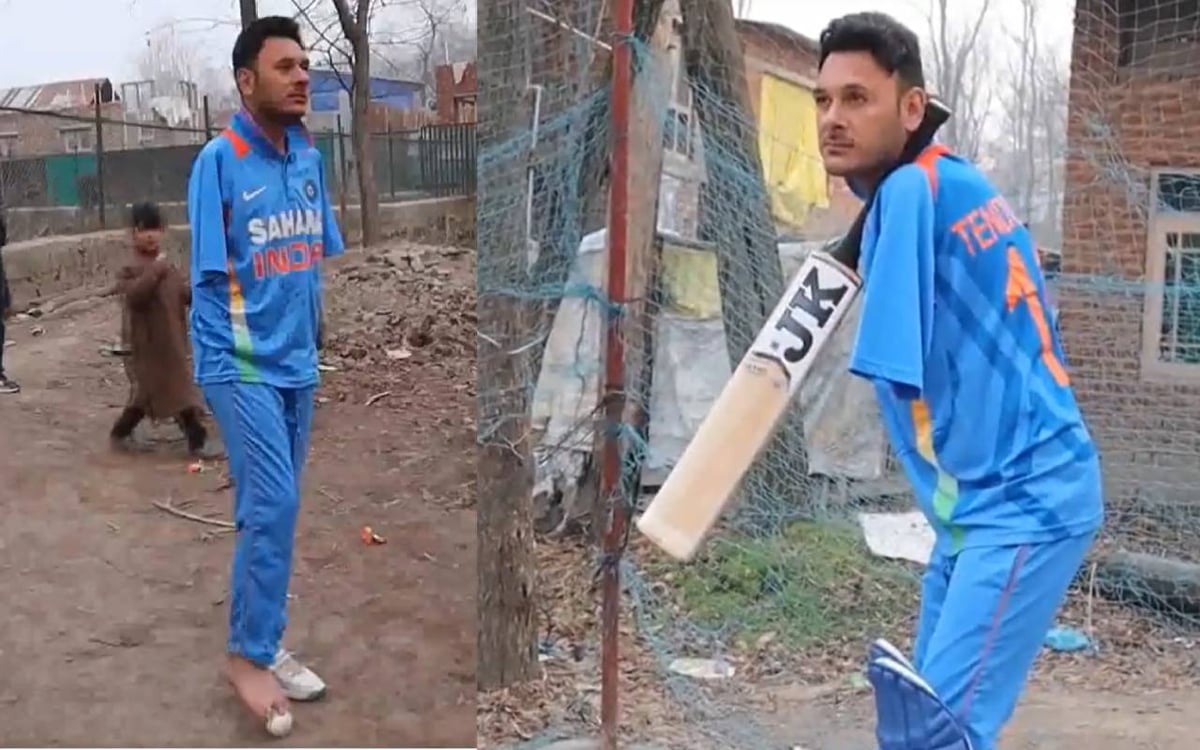 Sachin Tendulkar becomes a fan of Jammu and Kashmir's para cricketer Aamir, wants to buy a jersey with his name on it.