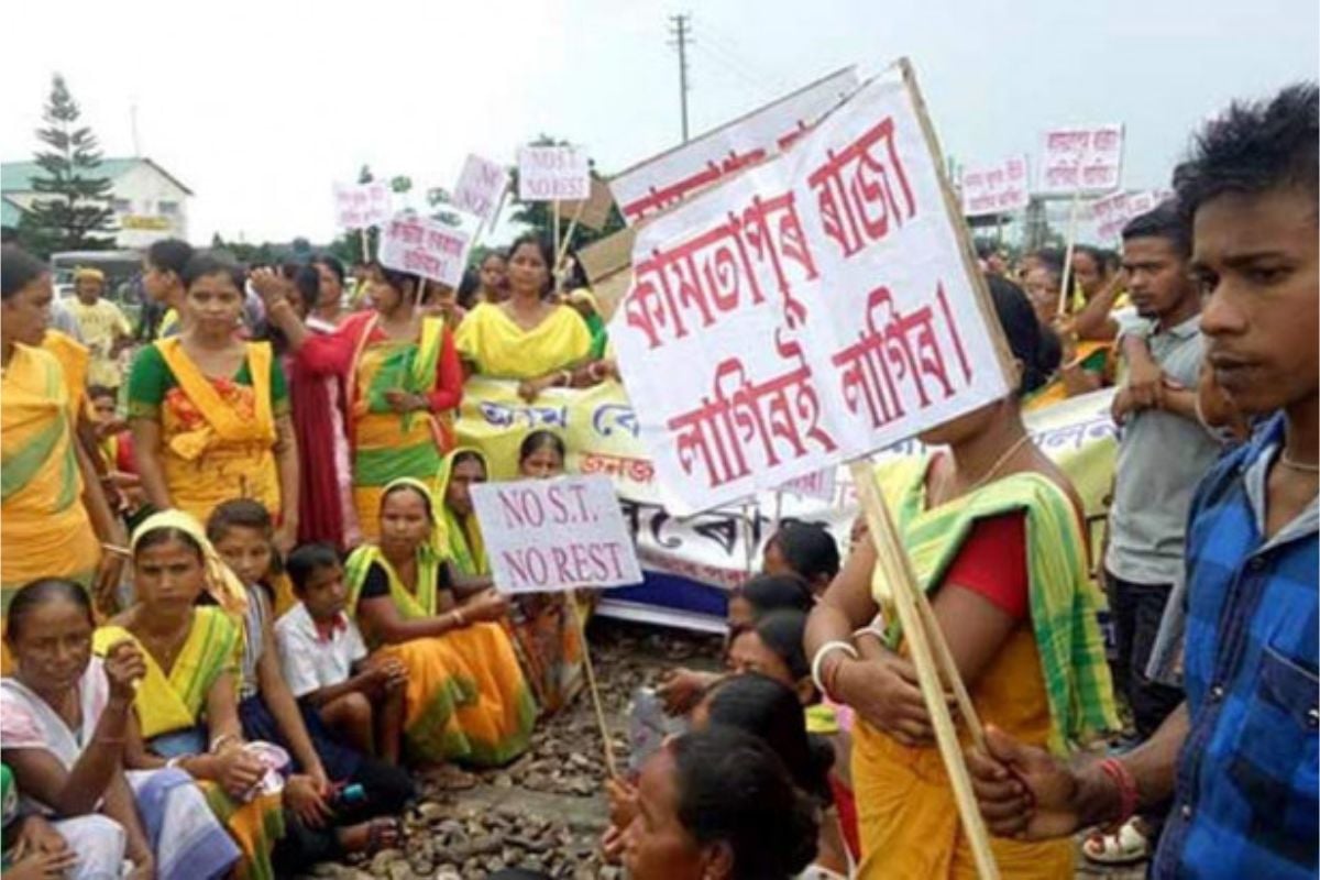 West Bengal: 12-hour Rail Roko campaign in Jalpaiguri on several demands including separate Kamtapur state.