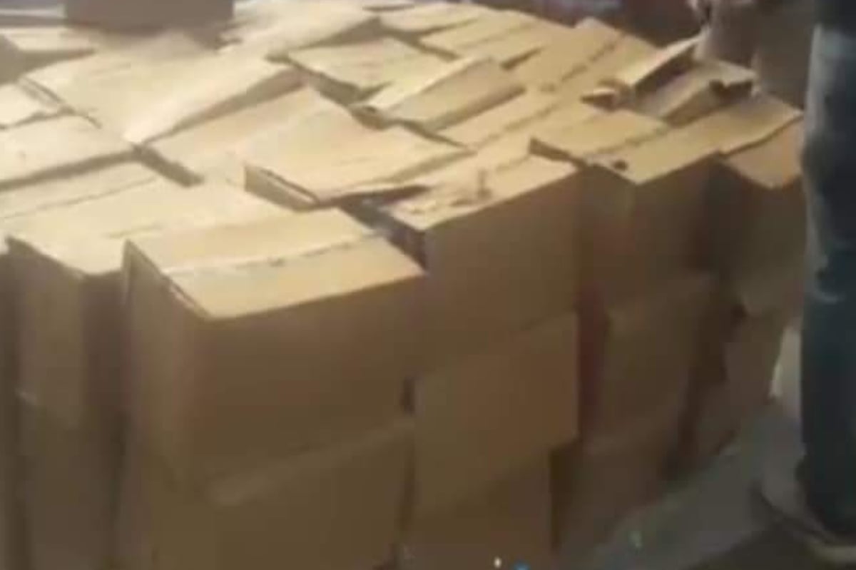 West Bengal: Smuggling of banned cough syrup under the guise of paddy, 470 boxes recovered from two trucks