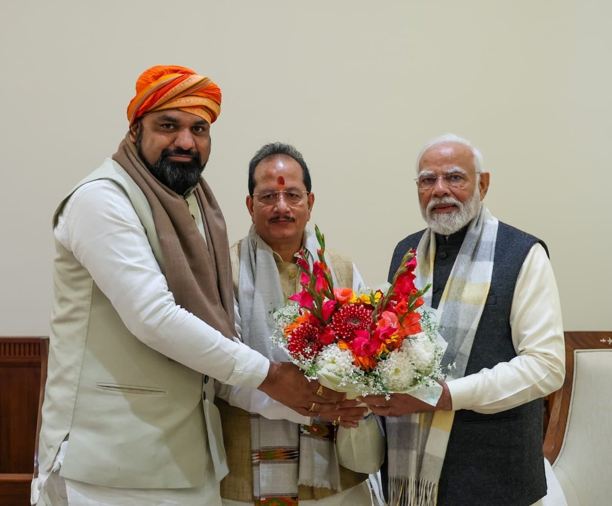 PHOTOS: Both Deputy Chief Ministers of Bihar met PM Modi in Delhi, see pictures of meeting other stalwarts..