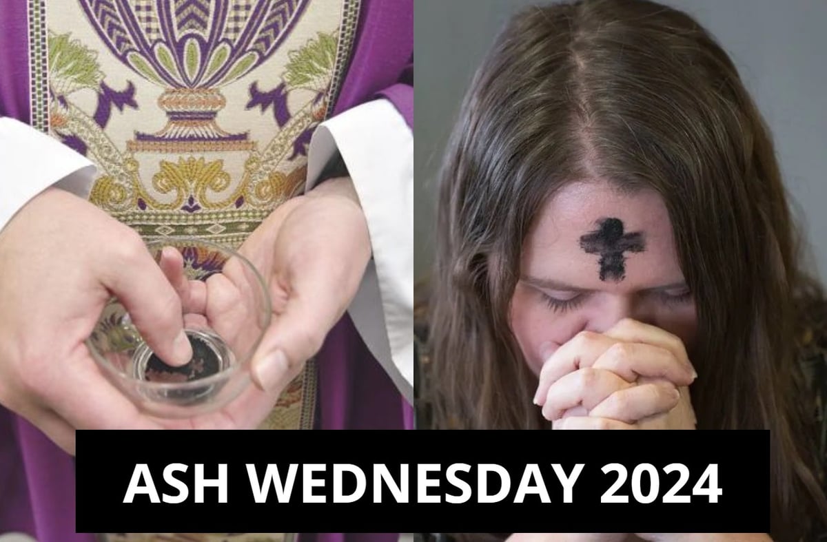 Ash Wednesday 2024 Why is Ash Wednesday celebrated before Easter, know