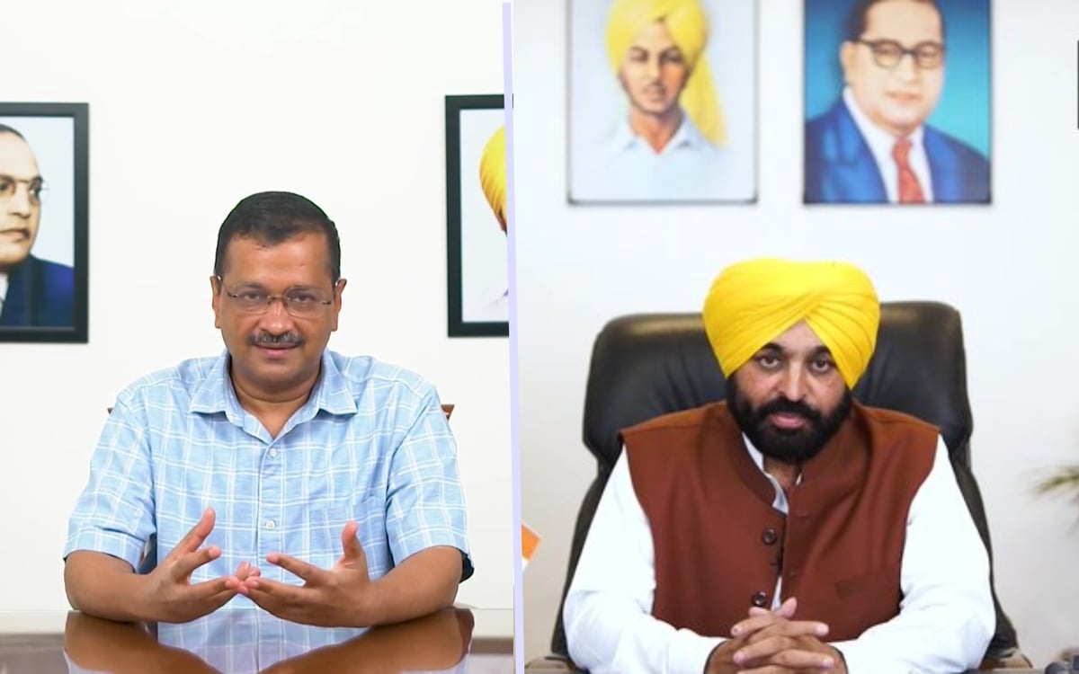 CM Arvind Kejriwal will go to Ayodhya with his family for the darshan of Ram Lalla, Punjab CM Bhagwant Mann will also accompany him.