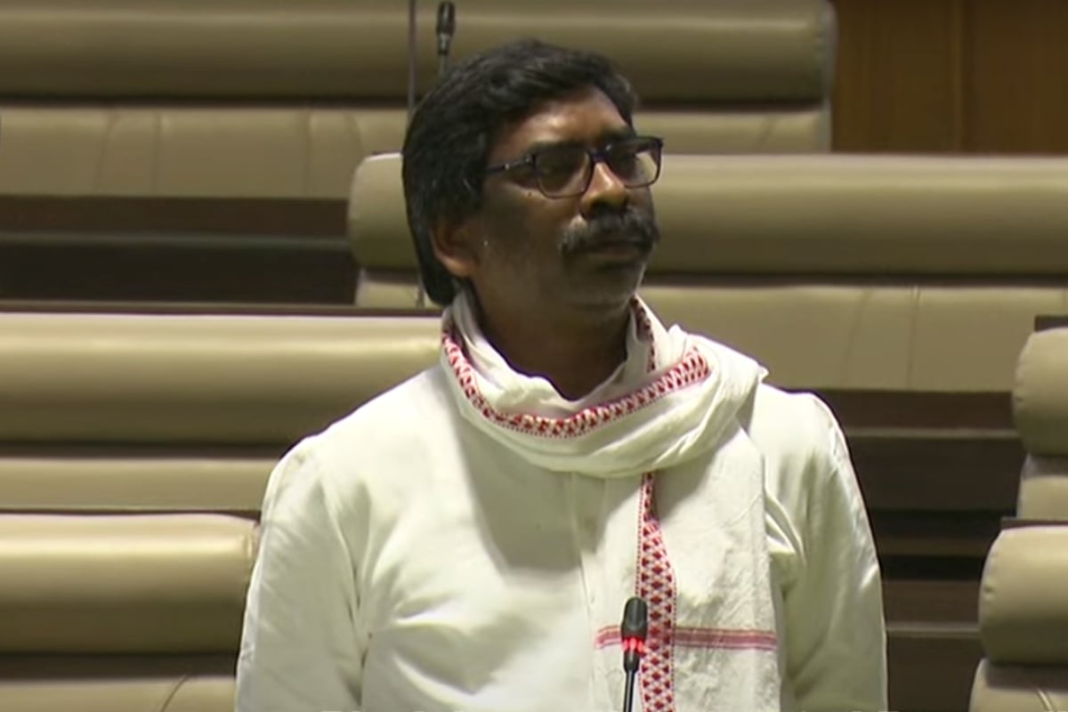 Hemant Soren in Assembly - I will not shed tears, 31st January will be a dark chapter in the history of the country