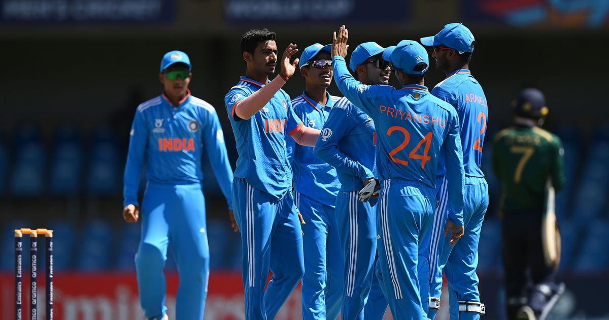 ICC U19 World Cup: India bowled out South Africa for 244, need to score 245 runs to reach the final
