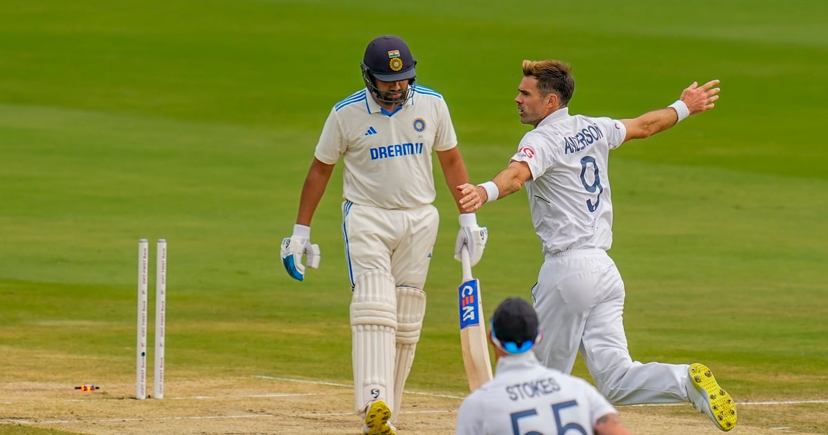 IND vs ENG: Indian batsmen were nervous, know why England fast bowler James Anderson said this