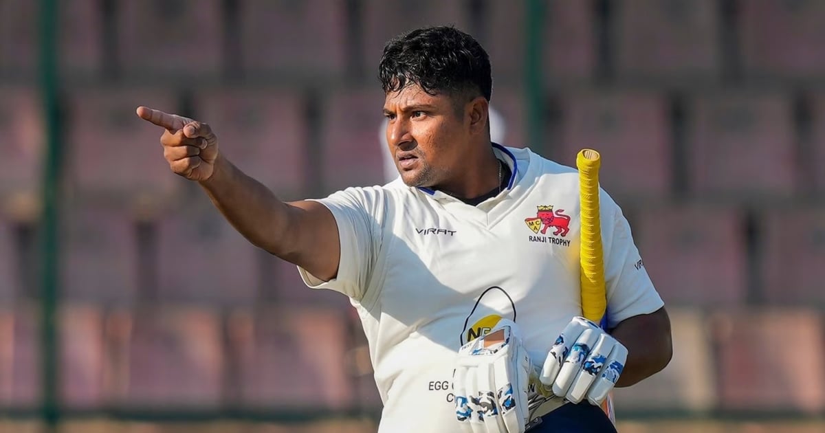IND vs ENG: Sarfaraz Khan can make test debut in Rajkot, path open due to KL Rahul's exclusion 