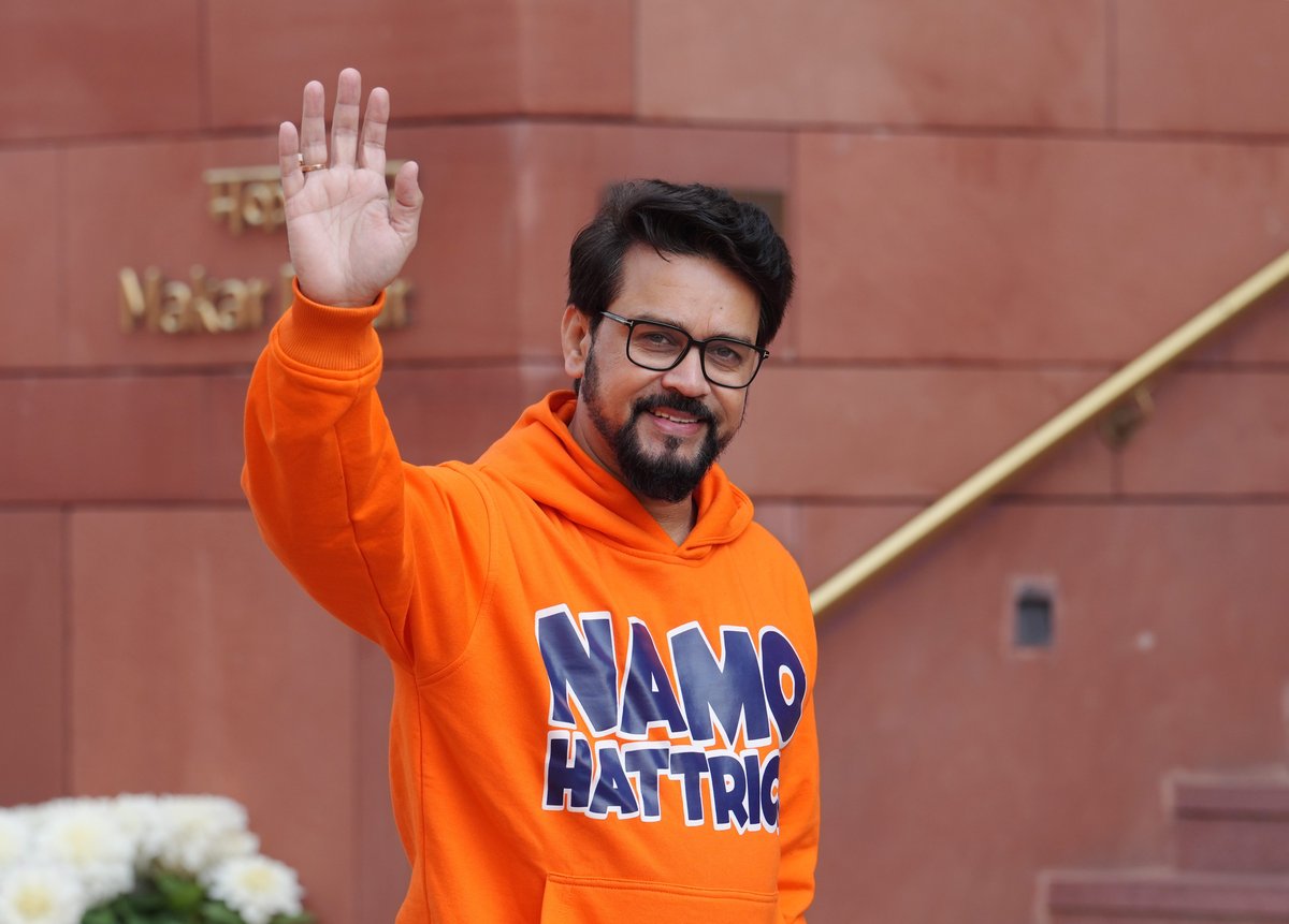 Motion of thanks on Ram Temple in Parliament, Anurag Thakur gave message of Namo Hattrick