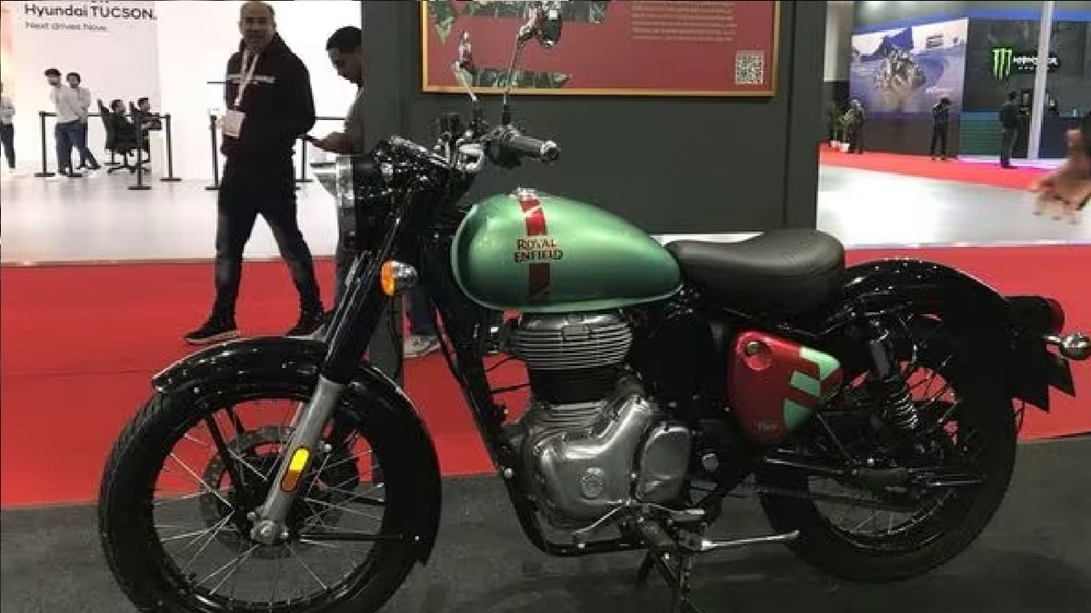 Now it will be played for real!  Royal Enfield's first flex fuel bike is here to make a splash