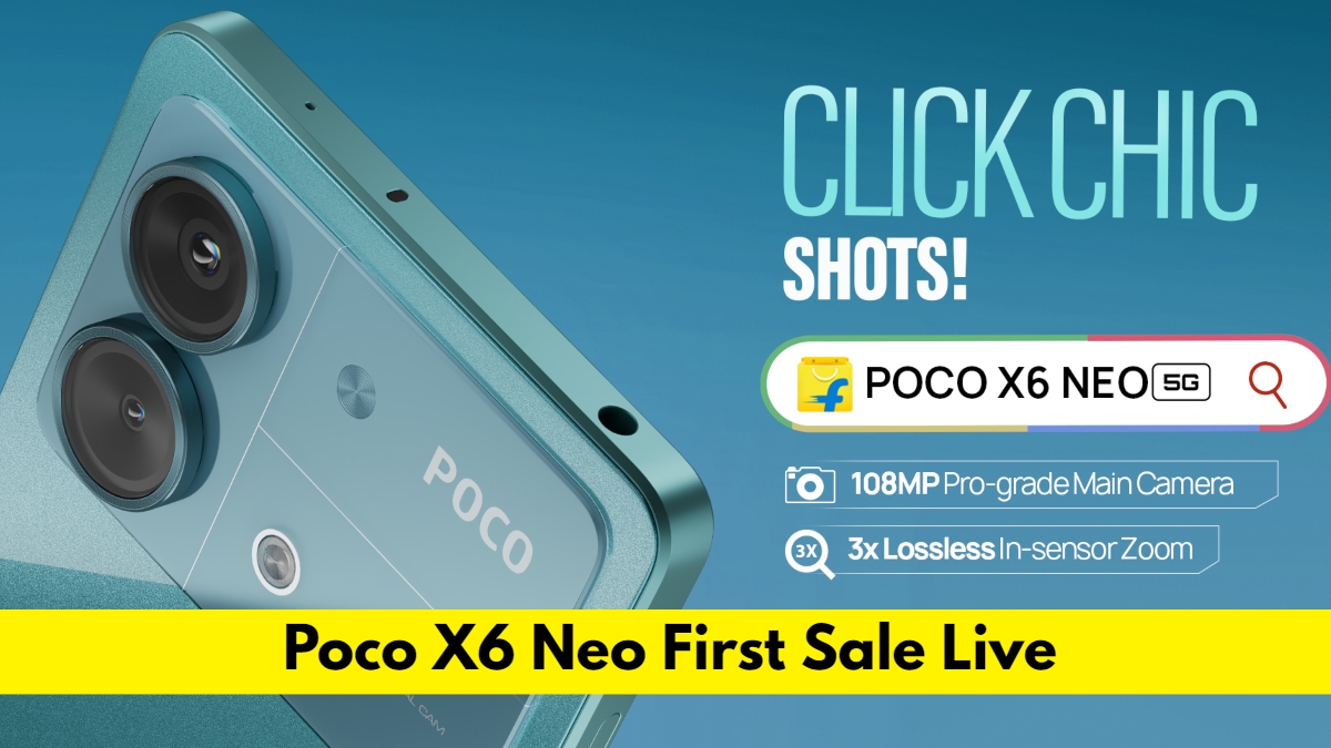 POCO X6 Neo 5G smartphone sale starts, killer phone for Rs 15 thousand