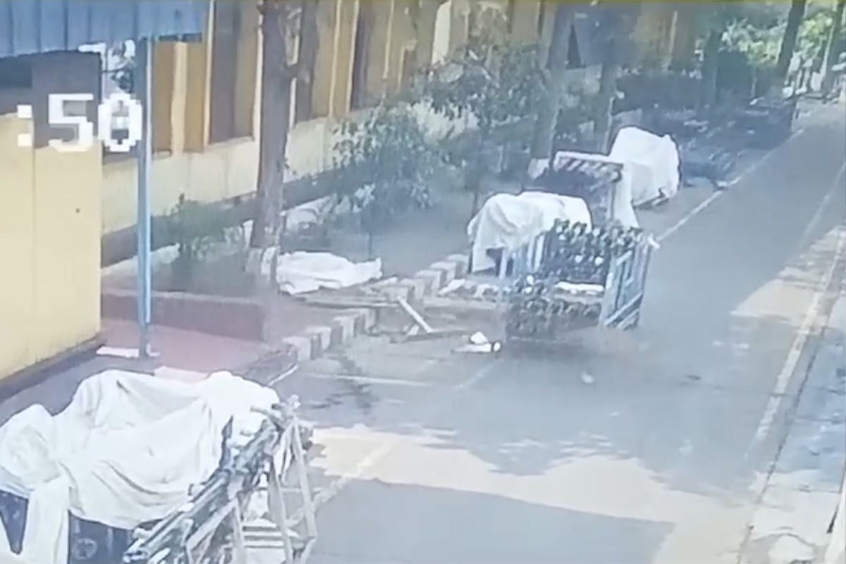 Leopard seen in Adityapur industrial area of ​​Seraikela, chaos among workers, one youth injured