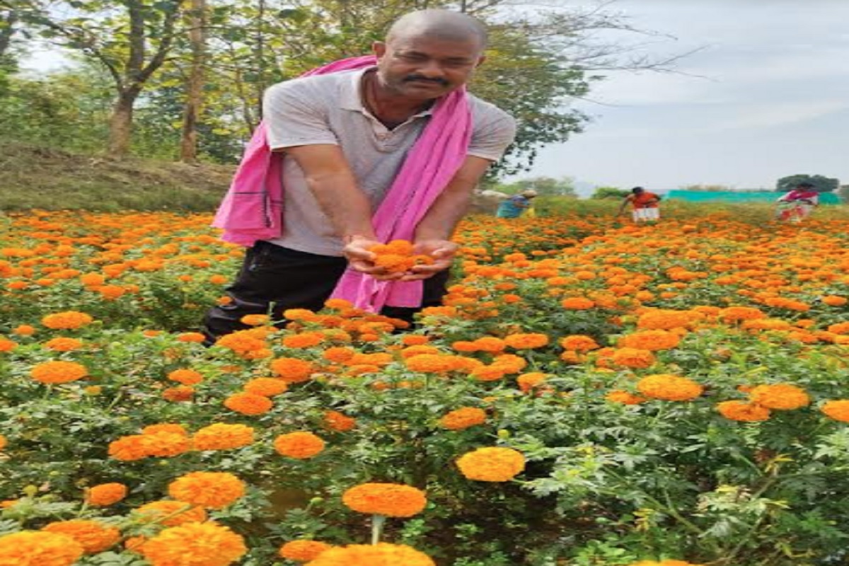 Lohardaga News: Family picture changed due to flower farming