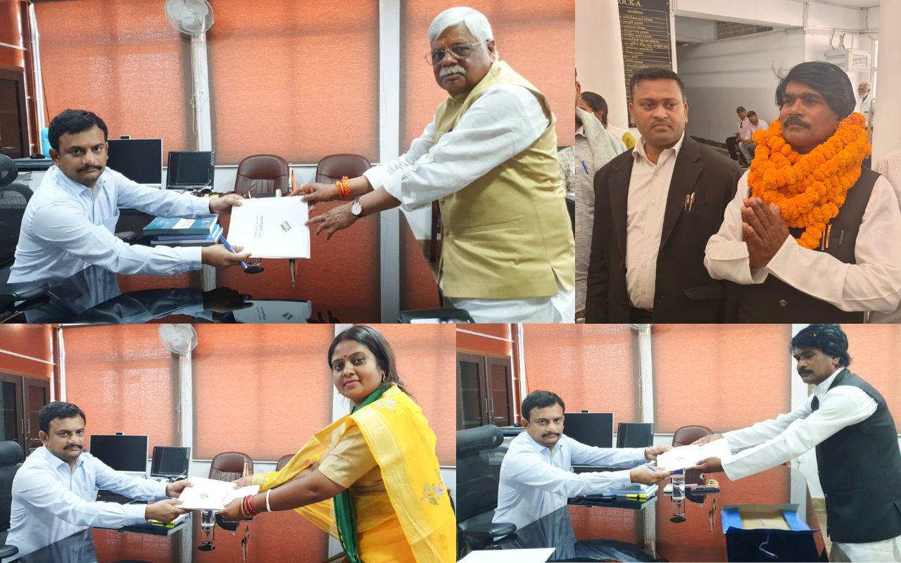So many people filed nomination for Lok Sabha elections from Palamu on 24th April, see PHOTOS