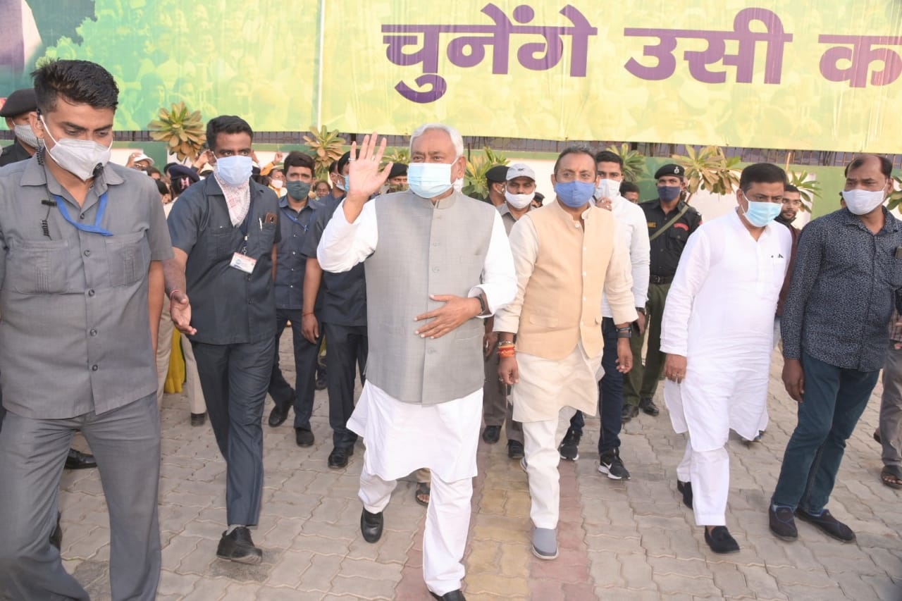 Lok Sabha Elections: Nitish Kumar's first road show in Nawada today