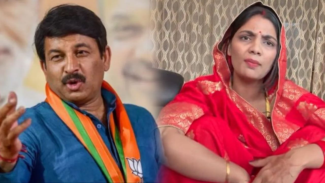 Neha Singh Rathore had also asked these questions by sharing Bhojpuri song of Manoj Tiwari...