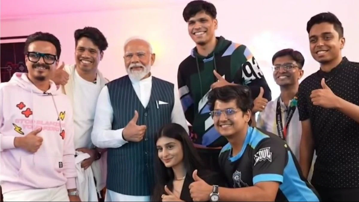 PM Modi met the country's top gamers, know what's special