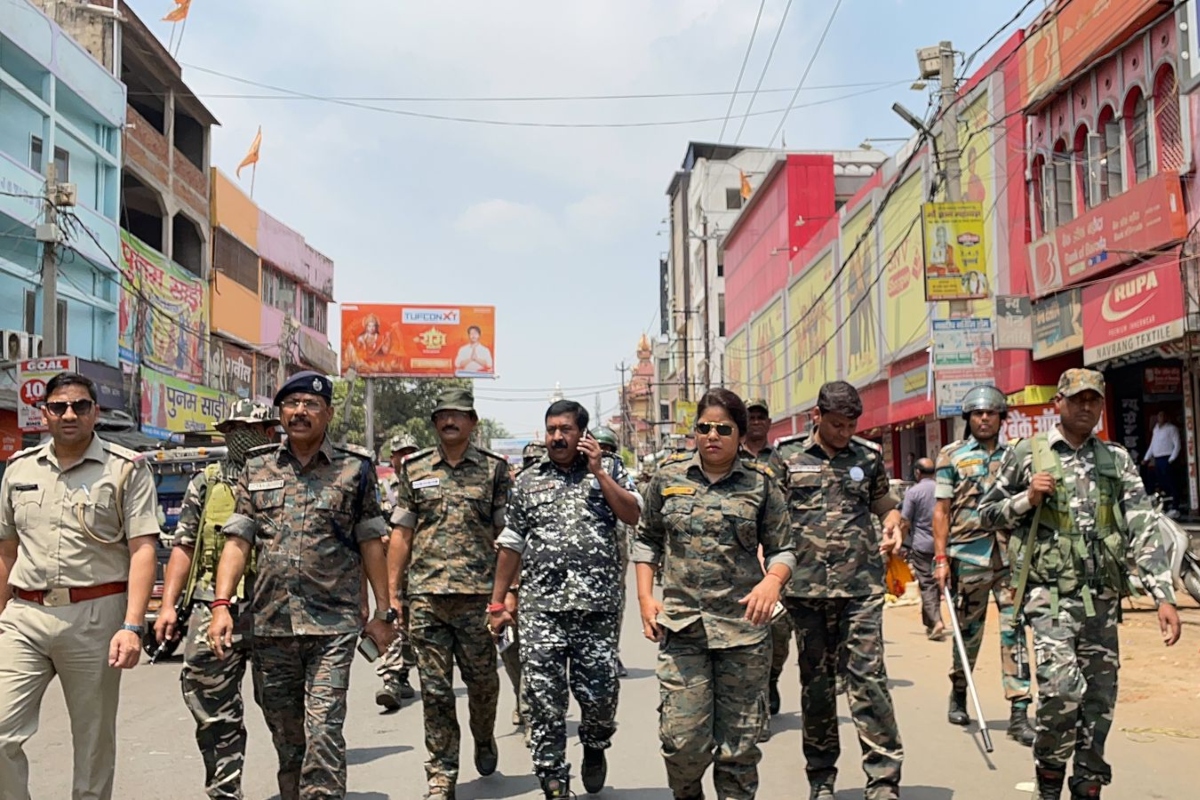 Police-administration ready regarding Ramnavmi, flag march conducted in the city, appeal to people to celebrate Ramnavmi in a peaceful atmosphere
