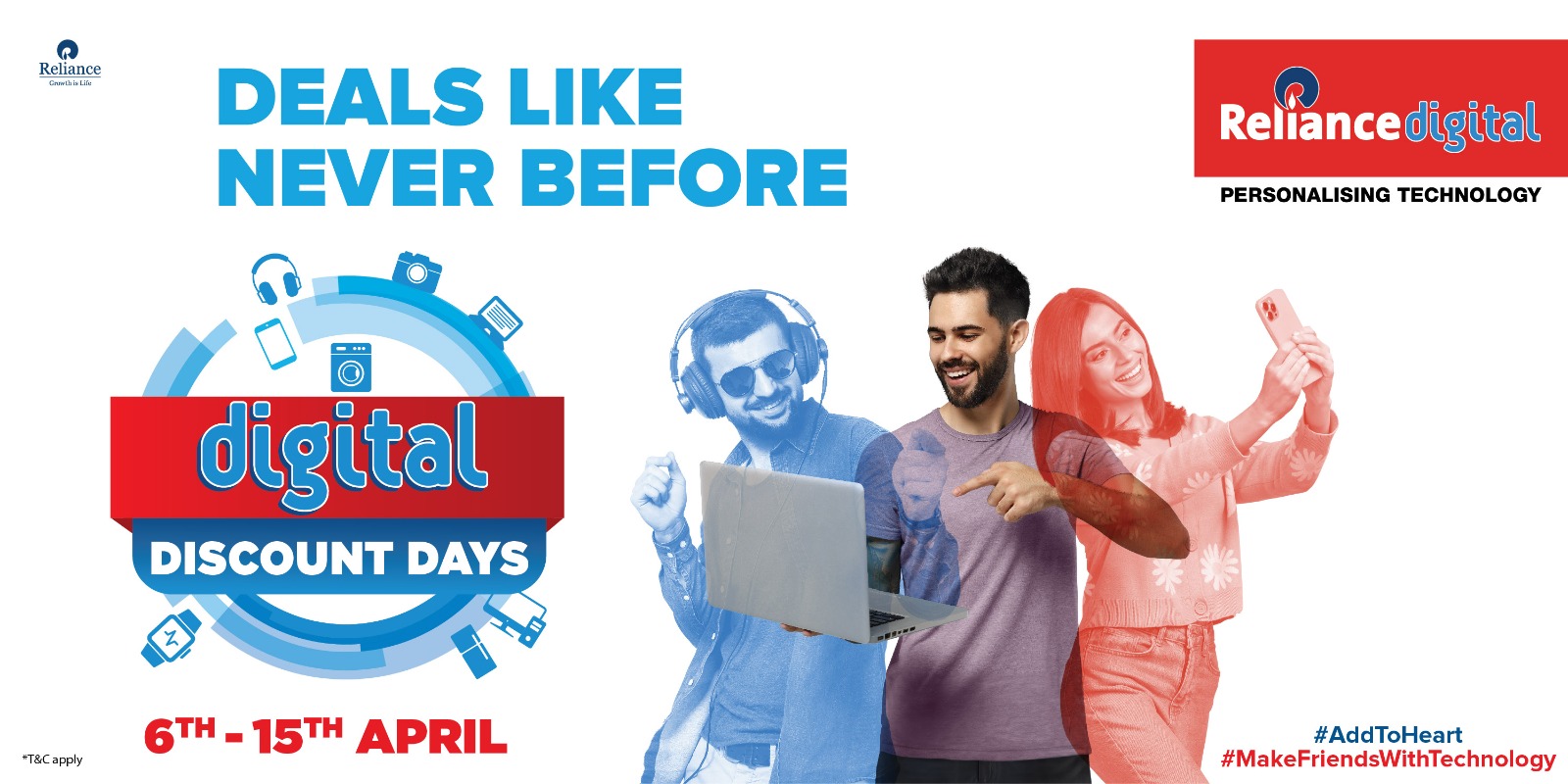 Sale: Reliance Digital brings sale with unmatched offers